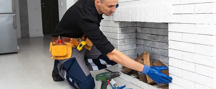 Fireplace Damaged Damper Frame Repair Services in Kokomo, Indiana